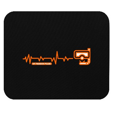 Discover Passion Pulse : Scuba Diving Mouse Pads