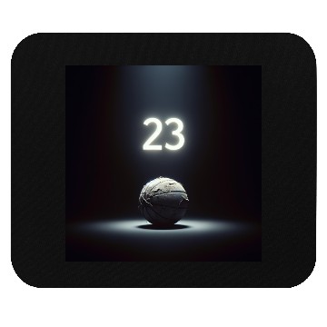 Discover Iconic 23 - Basketball Spotlight Mouse Pads