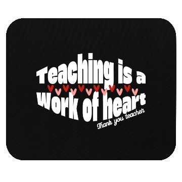 Discover Thank you teacher Mouse Pads