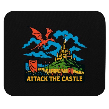Discover Medieval Knight, Wizard and Monster Mouse Pads