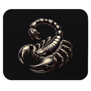 Discover metal scorpion Mouse Pads