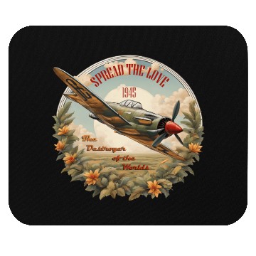 Discover vintage aircraft Mouse Pads