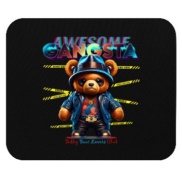 Discover gangsta teddy bear Mouse Pads