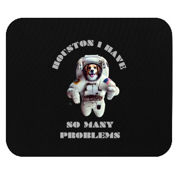Discover Space Pup Meltdown Mouse Pads