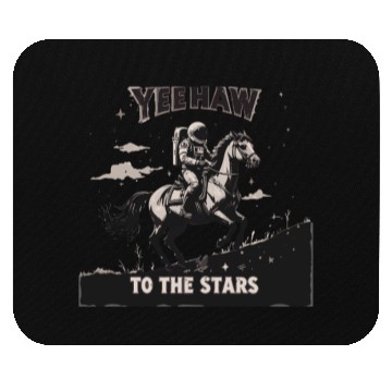 Discover Space Cowboy Yeehaw Mouse Pads