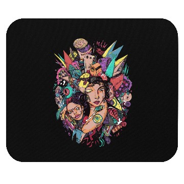 Discover Urban Chaos Art Mouse Pads