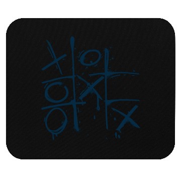 Discover Tic Tac Toe Game Design – Fun & Minimalist Graphic Mouse Pads