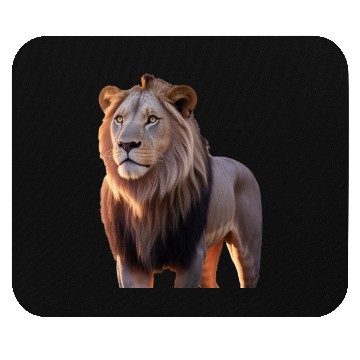 Discover lion Mouse Pads