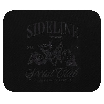 Discover Soccer Mom Sideline Club Women Game Day Vibes Mouse Pads