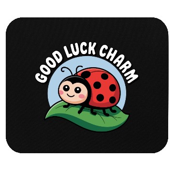 Discover Lucky Ladybug Mouse Pads