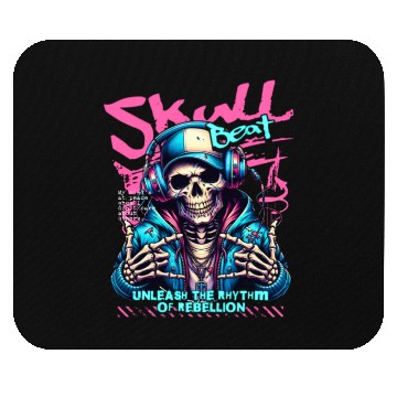 Discover Skull Beat Mouse Pads
