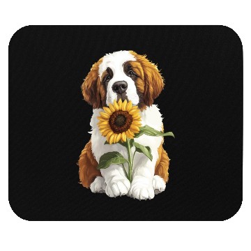 Discover Saint Bernard Mouse Pads