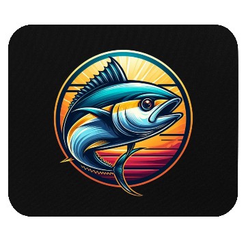 Discover Yellowfin Tuna – Ocean Wanderer Mouse Pads