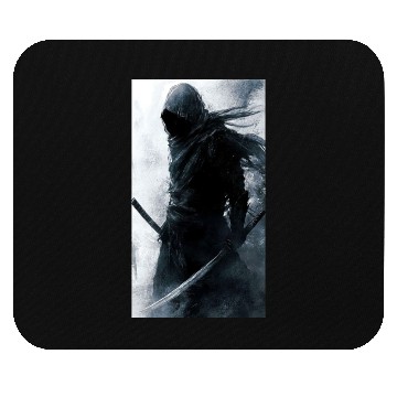 Discover Shadow Blade Warrior Mouse Pads