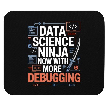 Discover Dat Science Ninja Now With More Debugging Data Mouse Pads