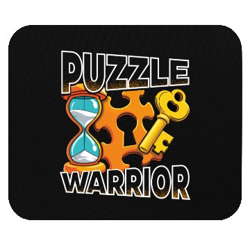 Discover Escape Room Puzzle Warrior Mouse Pads