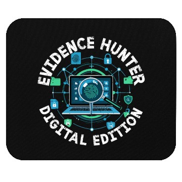 Discover Digital Forensic Evidence Hunter Digital Edition Mouse Pads