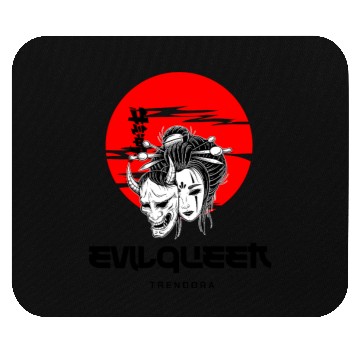 Discover Red Eclipse – Oni & Geisha Spirit Mouse Pads