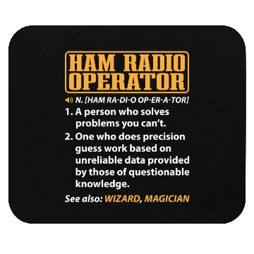 Discover Ham radio operator amateur definition Mouse Pads