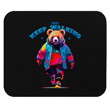 Discover just keep walking Mouse Pads
