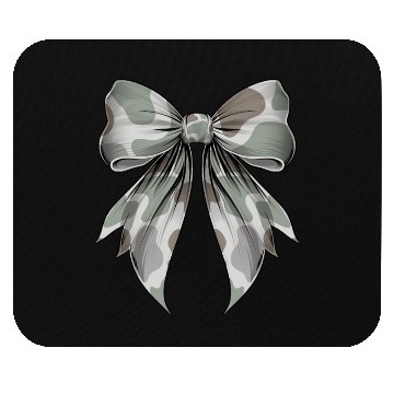 Discover Coquette Bow Camouflage Hunting Hunter Hog Deer Mouse Pads