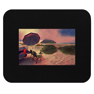 Discover Morro Beach Picnic Mouse Pads