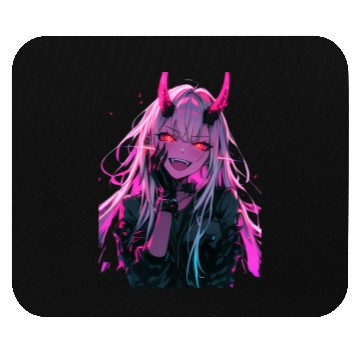 Discover Anime Demon Girl Kawaii Waifu Japanese Anime Mouse Pads