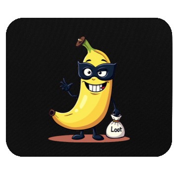 Discover Banana Bandit Mouse Pads