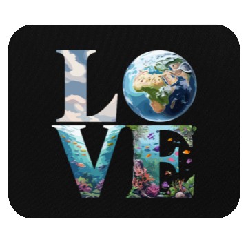 Discover Love for Our Planet: Oceans and Earth Mouse Pads