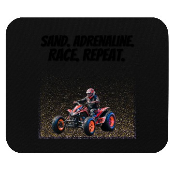 Discover Sand Drag Racing Adrenaline Mouse Pads