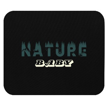 Discover Nature Baby – Forest Adventure Typography Mouse Pads