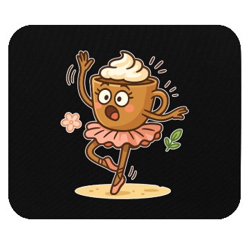 Discover Ballerina Capuchina Mouse Pads