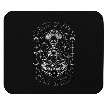 Discover Alien Coffee Mouse Pads