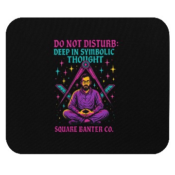 Discover Do Not Disturb: Deep in Symbolic Thought Mouse Pads