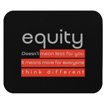 Discover Talk Equity [grey] Mouse Pads