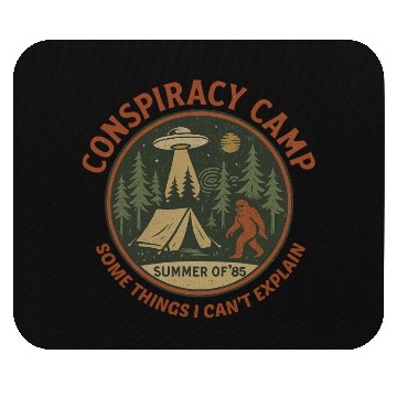 Discover Conspiracy Camp Mouse Pads