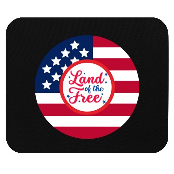 Discover American Flag Design with Patriotic Quote Mouse Pads