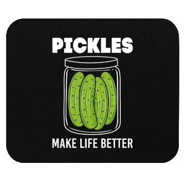 Discover Pickles Cucumber Food Pickle Mouse Pads