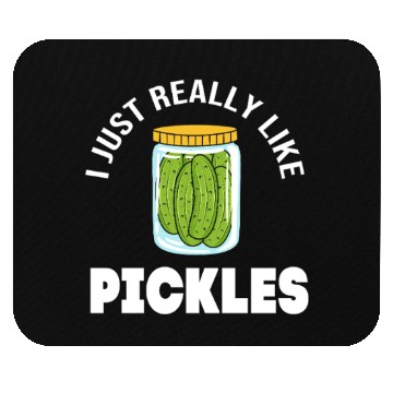Discover Pickles Fermented Food Cucumber Pickle Mouse Pads