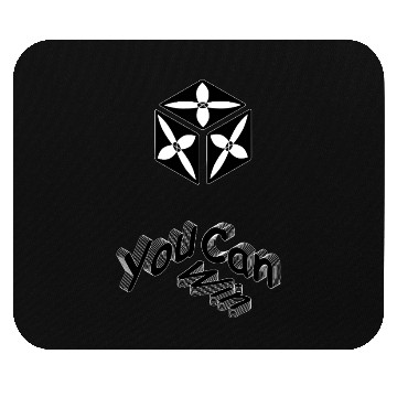 Discover "You Can Win" 3D Typography Motivational Mouse Pads