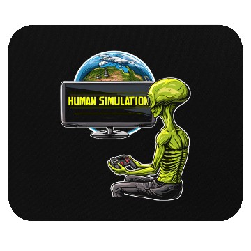 Discover Human Simulation Mouse Pads Alien Earth Extraterrestrial