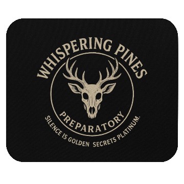 Discover Whispering Pines Preparatory Mouse Pads