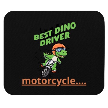 Discover Crocodile riding a motorcycle Mouse Pads