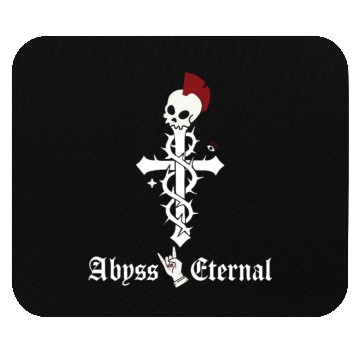 Discover Gothic Thorn Cross Abyss Eternal Mouse Pads