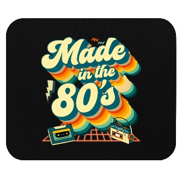 Discover made in the 80s retro groovy Mouse Pads