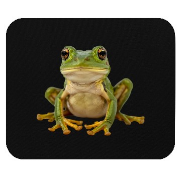 Discover Realistic Frog Portrait Mouse Pads