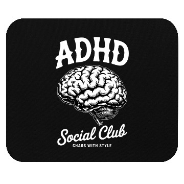 Discover Funny Adhd Awareness Mouse Pads