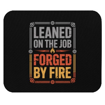 Discover Welding Apprentice Blue Collar Training Sparks Fly Mouse Pads