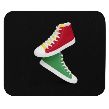 Discover Red,Green and Yellow Mouse Pads