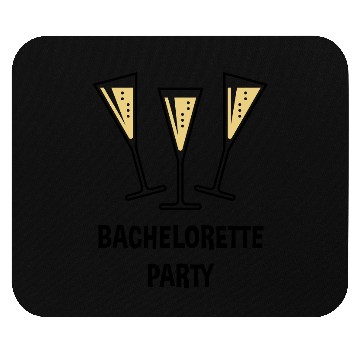Discover Bachelorette Party (Sparkling Wine Funnel Shut 2C) Mouse Pads